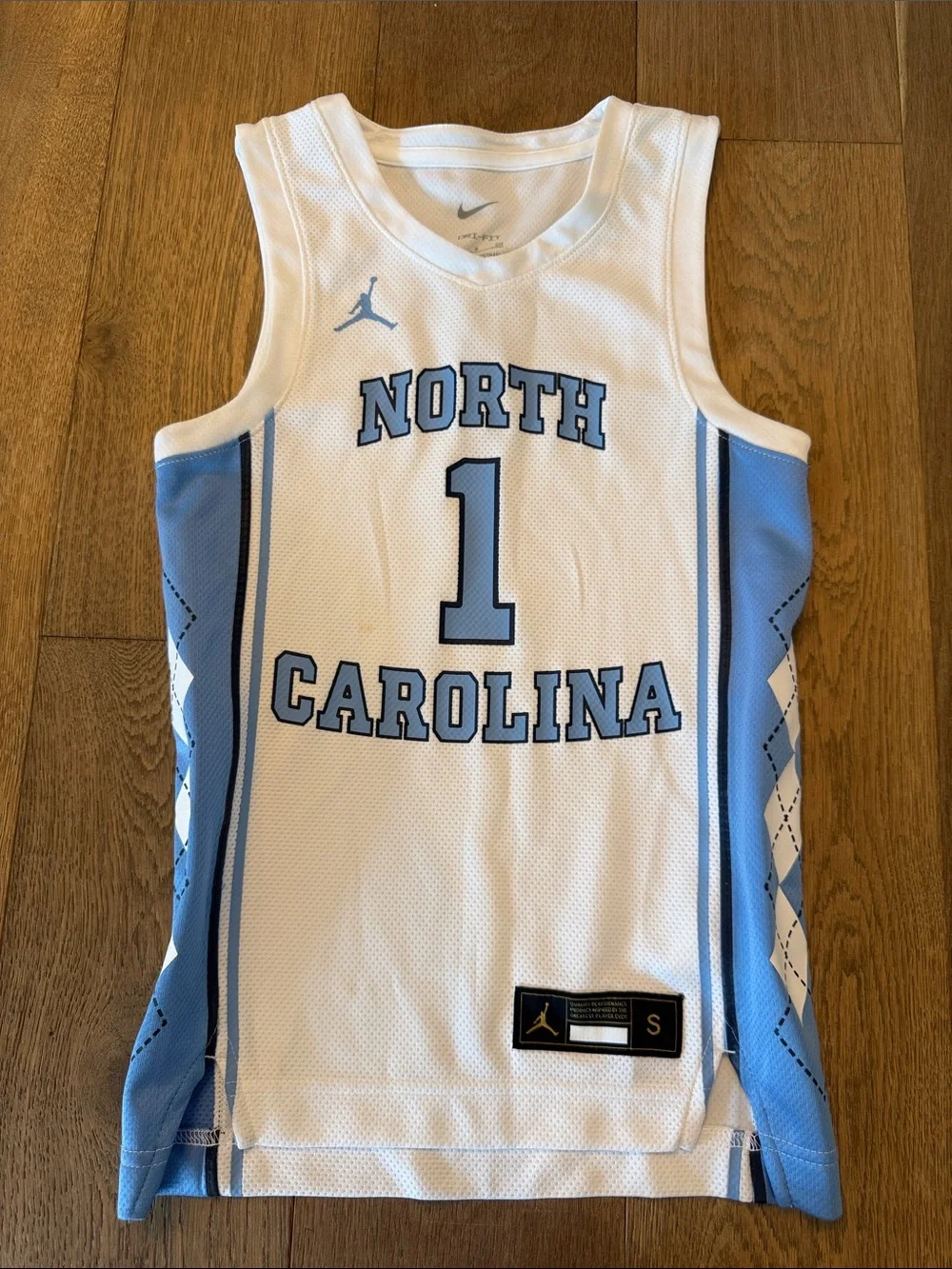 Nike Jordan UNC Tarheels Jersey - S